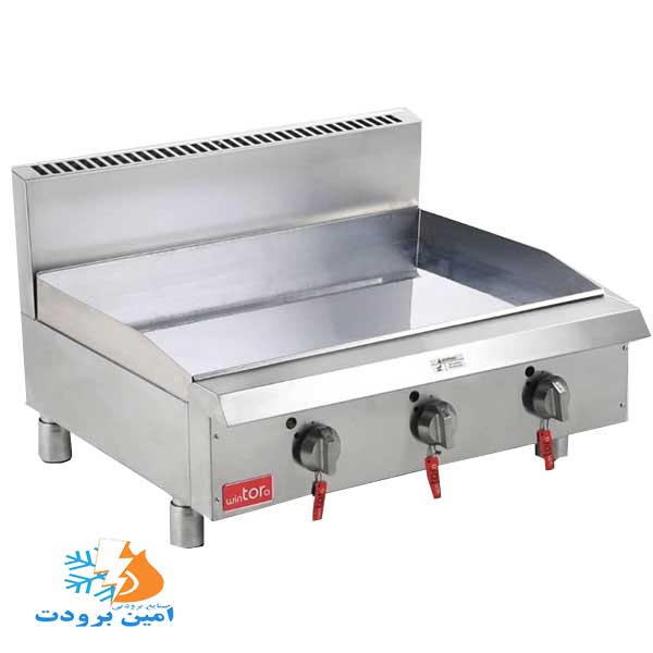 گریل گازی رومیزی 60 سانت تخت کروم وینتورا