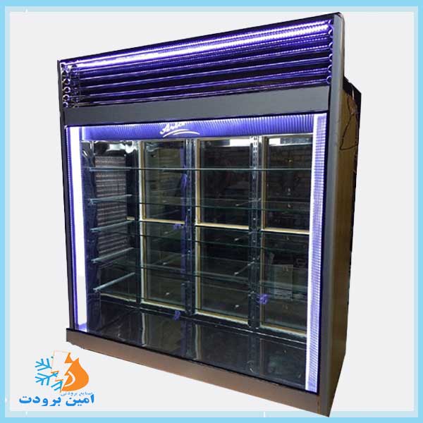 یخچال قصابی دومتری یک طرف نما