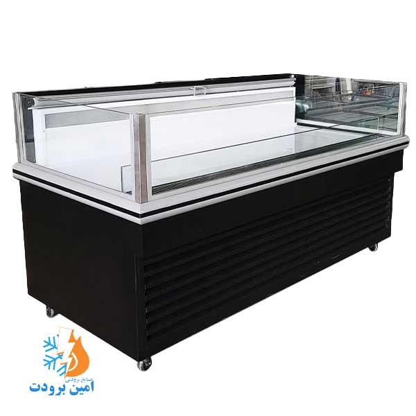 فریزر پرده هوا خوابیده موتور مرکزی