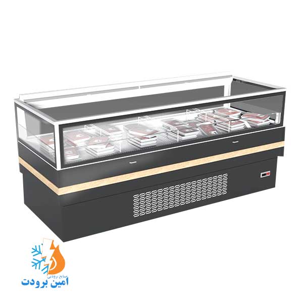 فریزر پرده هوا خوابیده