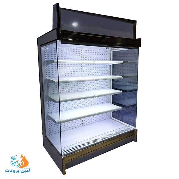یخچال پرده هوا درب دار موتور سرخود