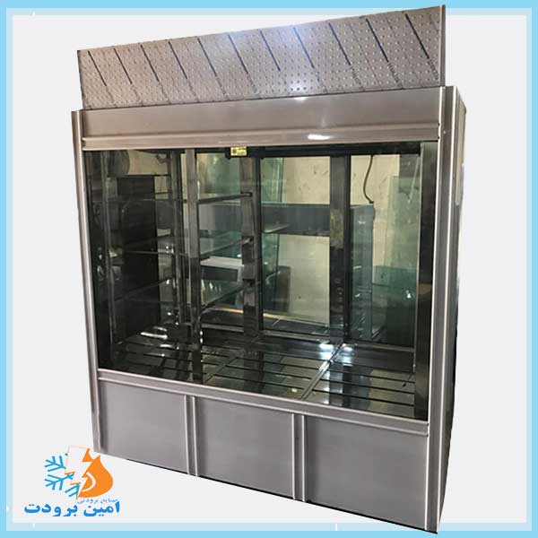 یخچال قصابی 1/5 متری دو طرف نما
